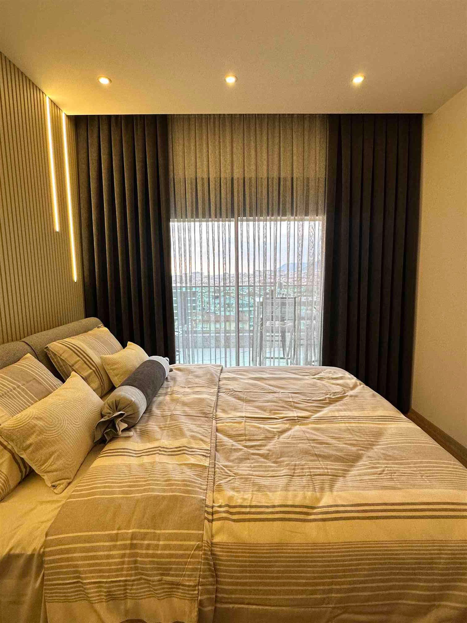 Sheer and drapery curtain application by Paris Home Store